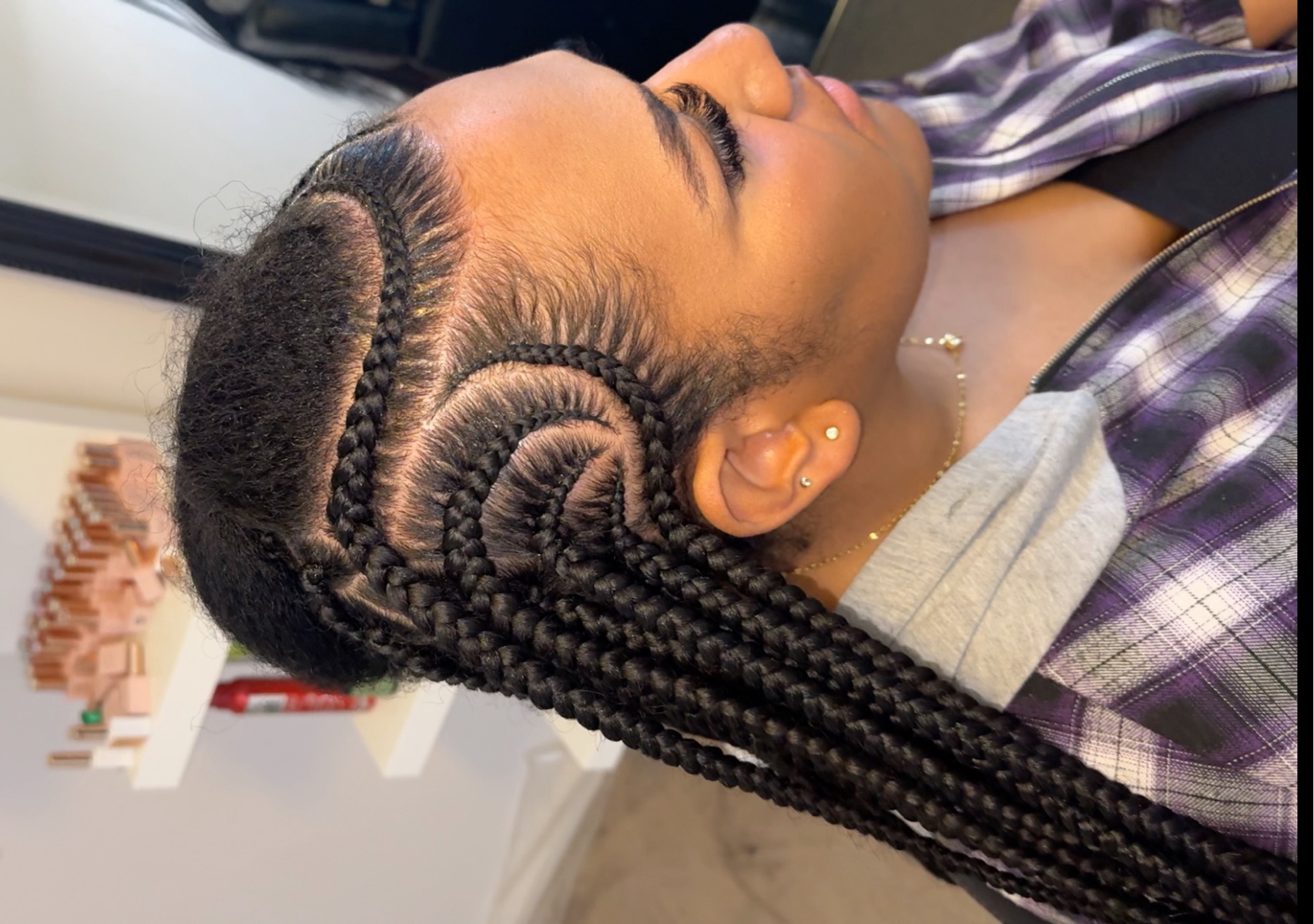 Medium Fulani Braids