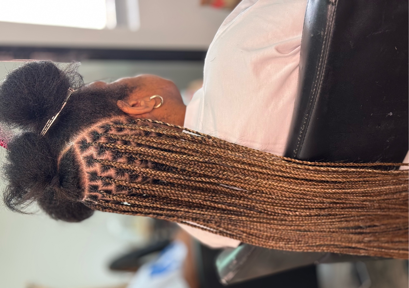 Small Knotless Braids