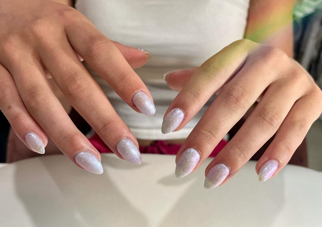 Hard Gel Overlay + Gel Polish