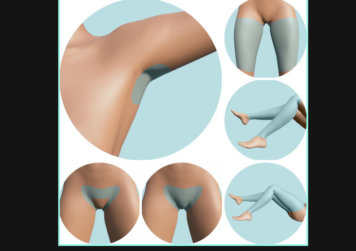 Depilación láser diodo Axilas + Piernas (Mitad o Completa) + Brazilian ó Bikini Line (3 Sesiones)
