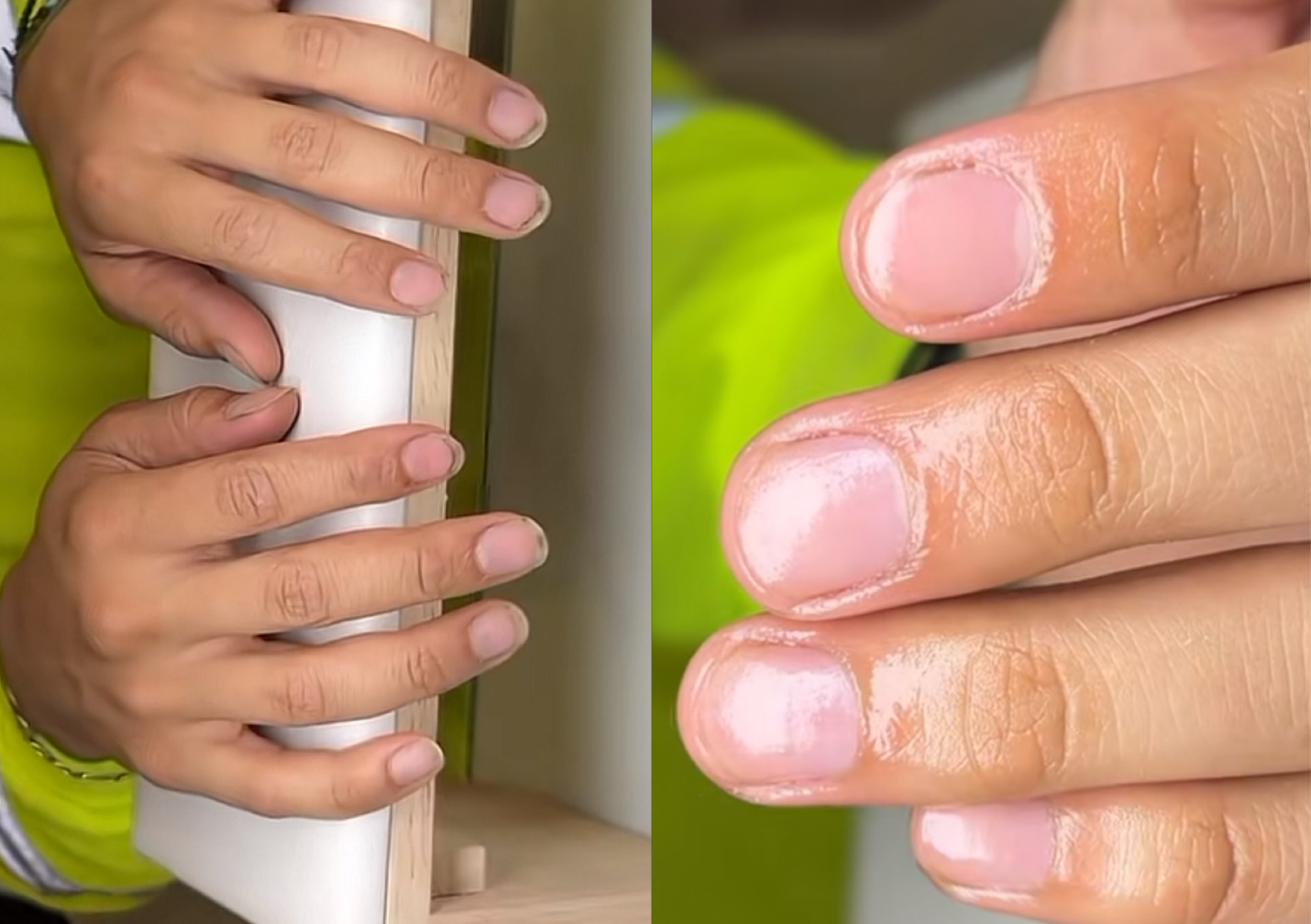 Cleanup manicure/ manicura de limpieza