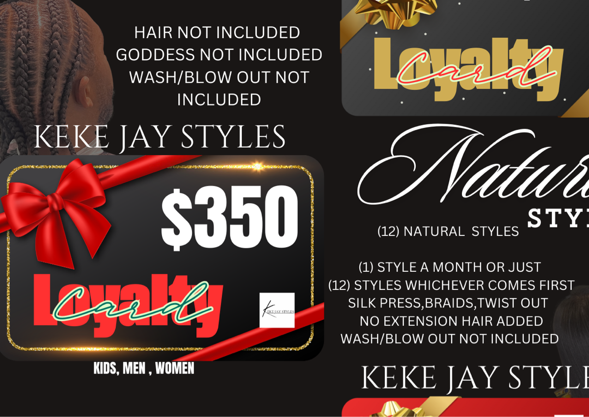 Natural loyalty card