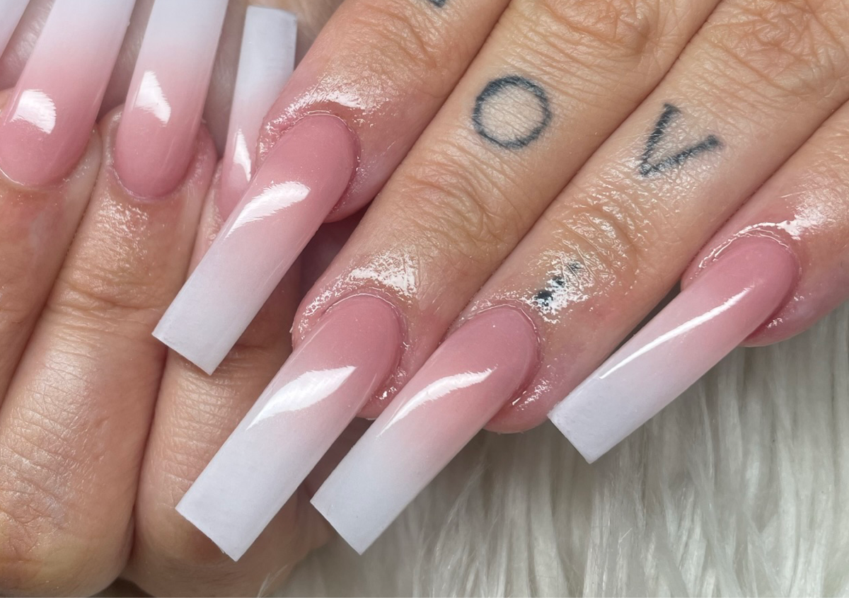 Acrylic OMBRE Full Set.