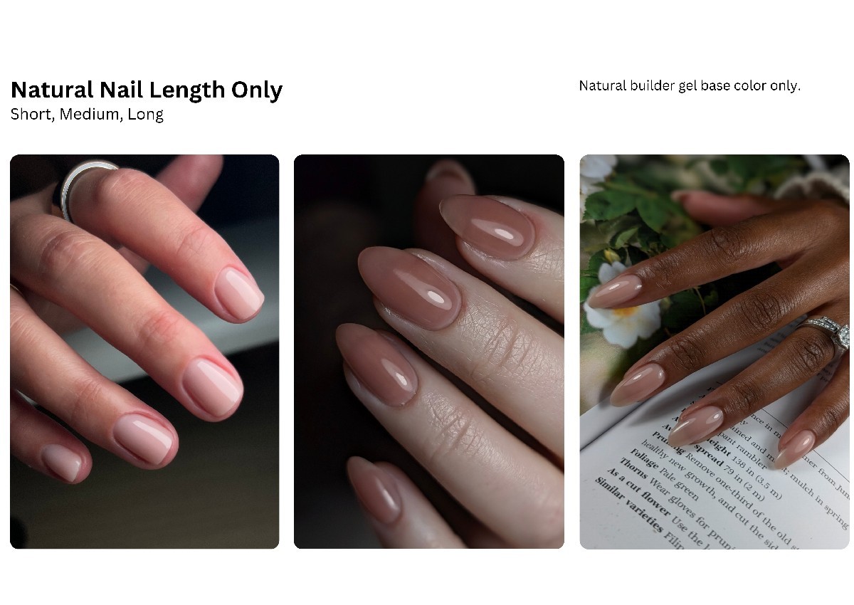 Natural Base Color Only (Short - Medium - Long Lenght) (1/2)