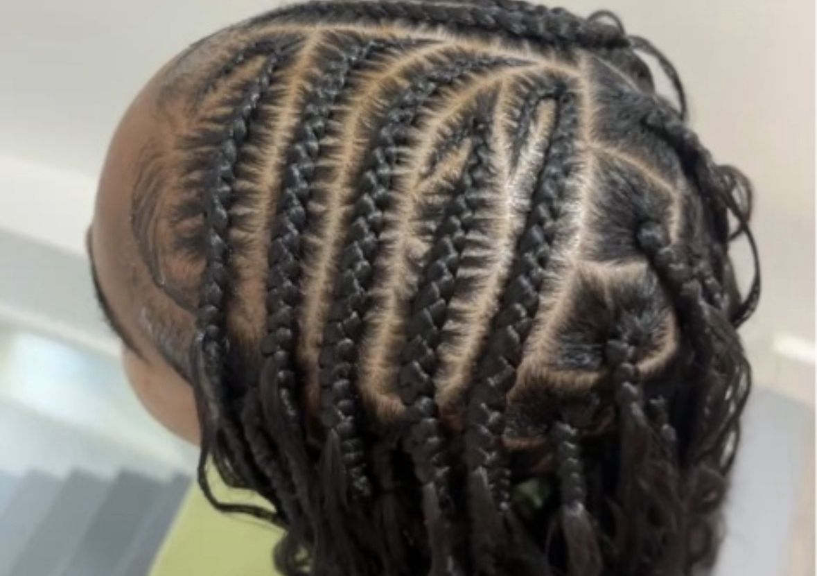 fulani lemonade braids/Boho