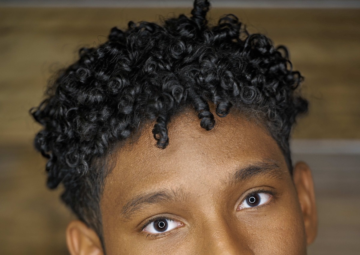 Men/Boys Curly cut & Style