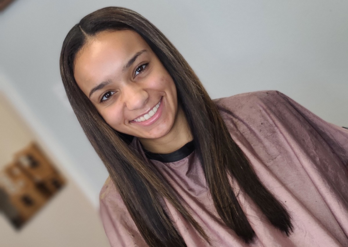 Partial Sew in w/ leave out