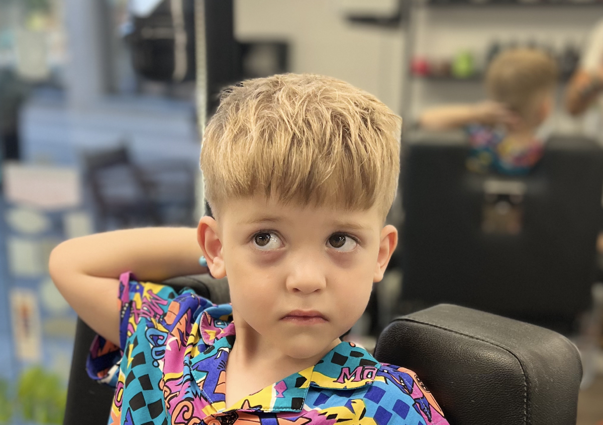 Kid haircut / Παιδικο κουρεμα