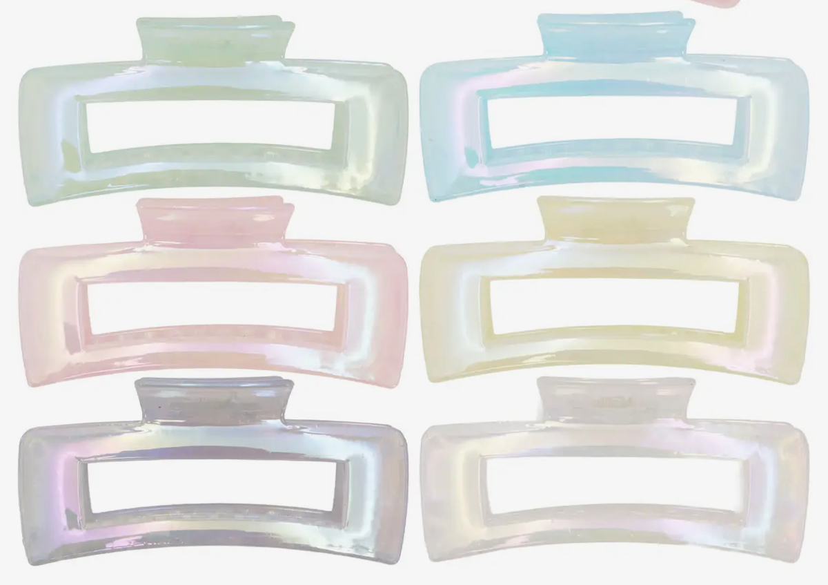 Iridescent Claw Clip