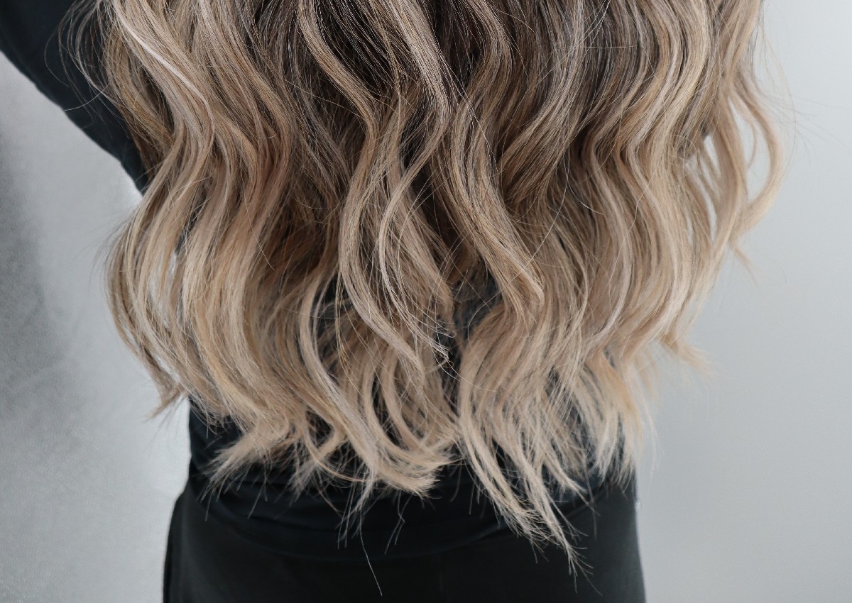 Waist length haircut