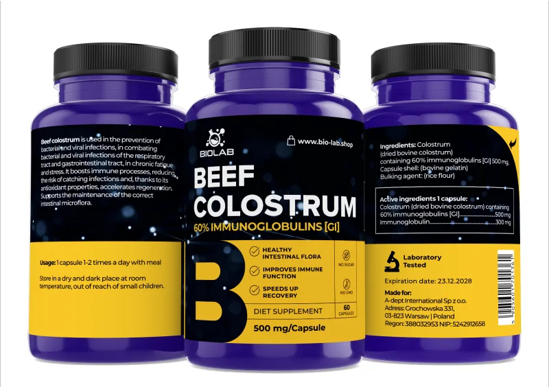 Beef colostrum