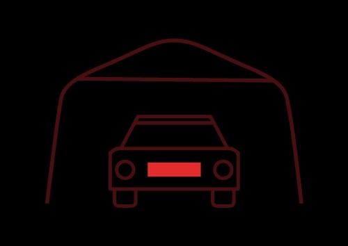 Abri auto Simple 11x20x6'6"