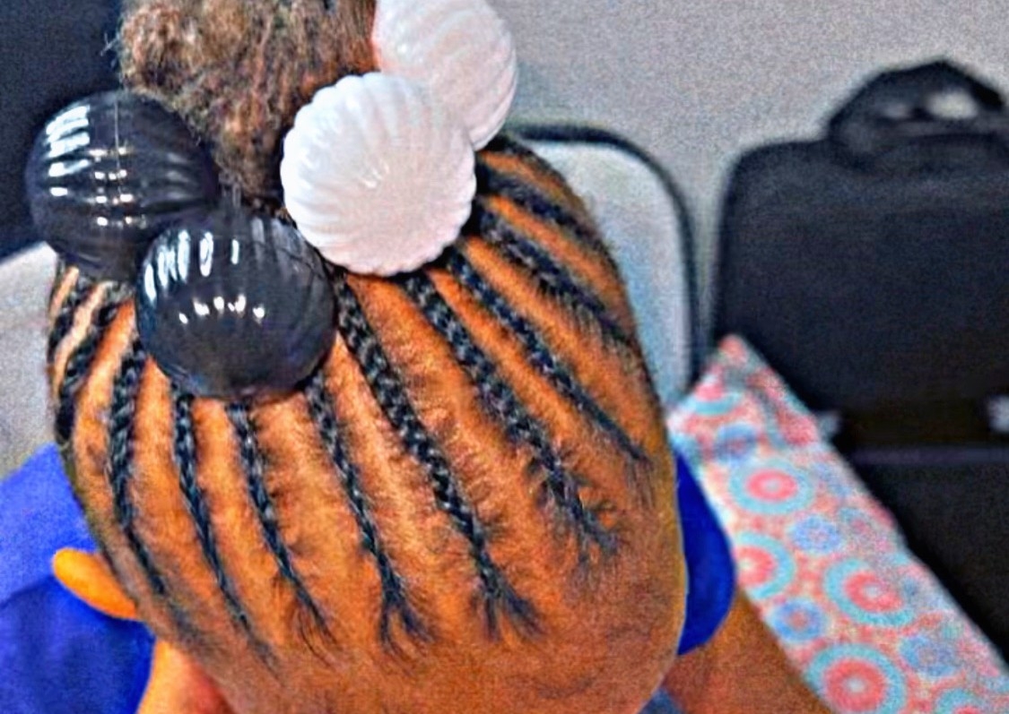 Simple cornrows 