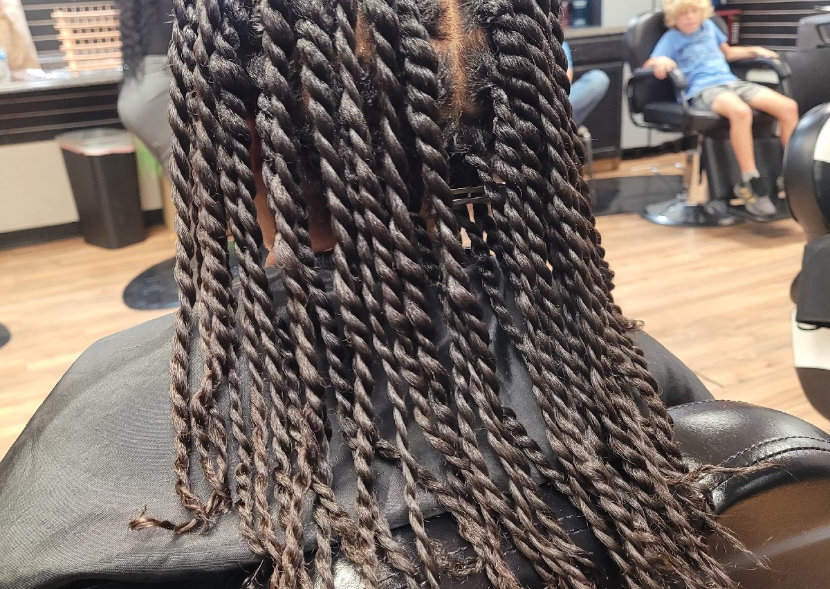 Individual twist/braids no weave 