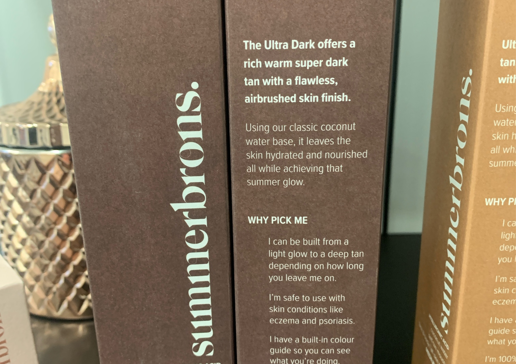 Ultra dark Summer brons self tanning mousse