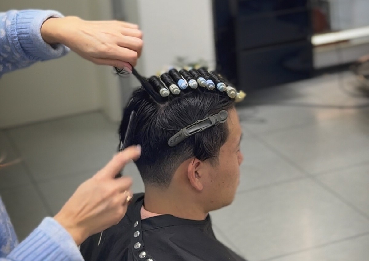 Herren Dauerwelle/Men's Permanent Curls