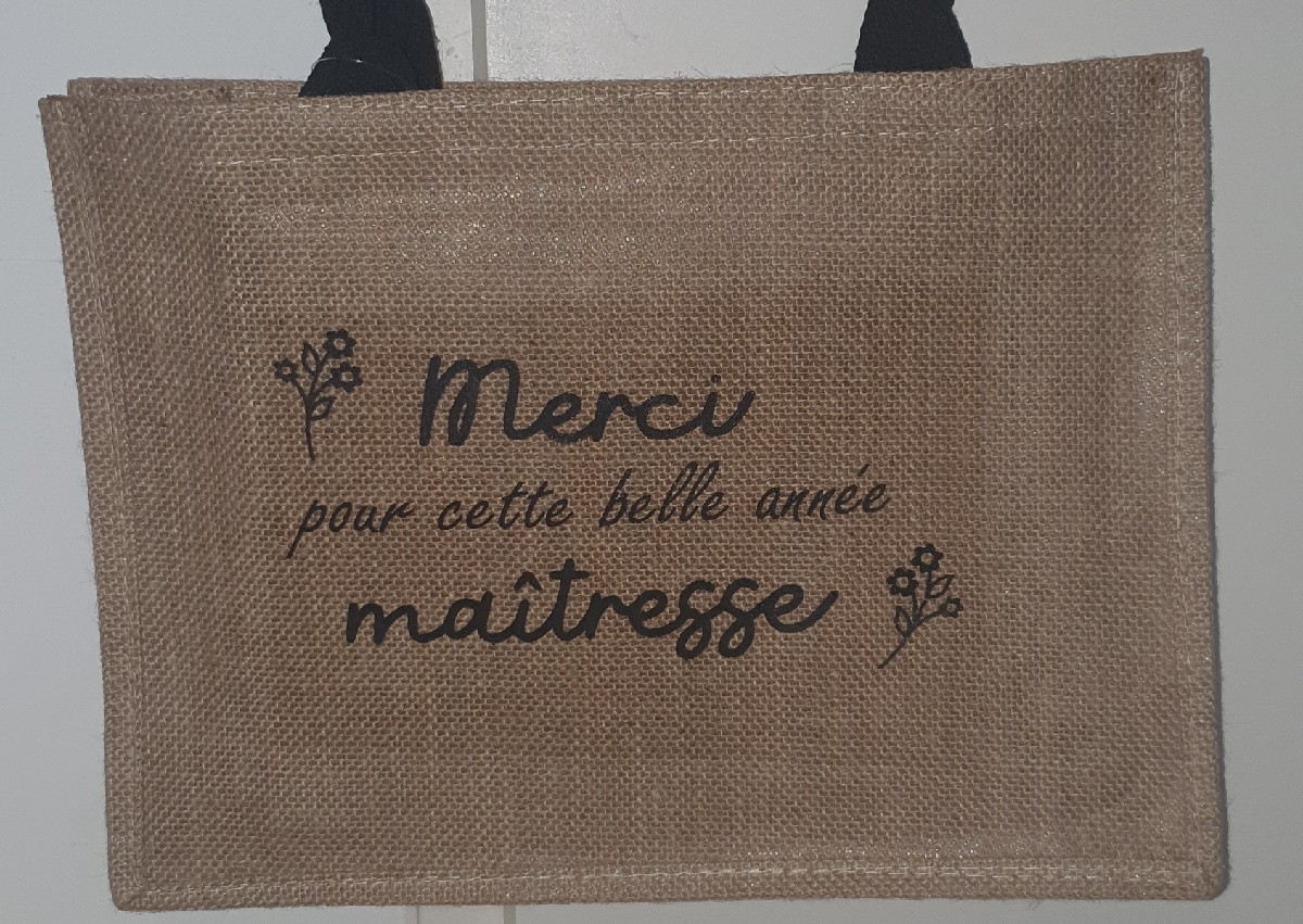 Sac toile de jute