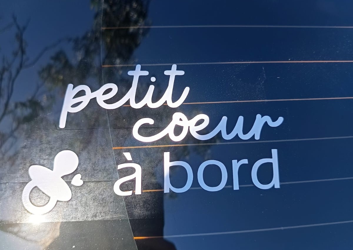 Autocollant voiture