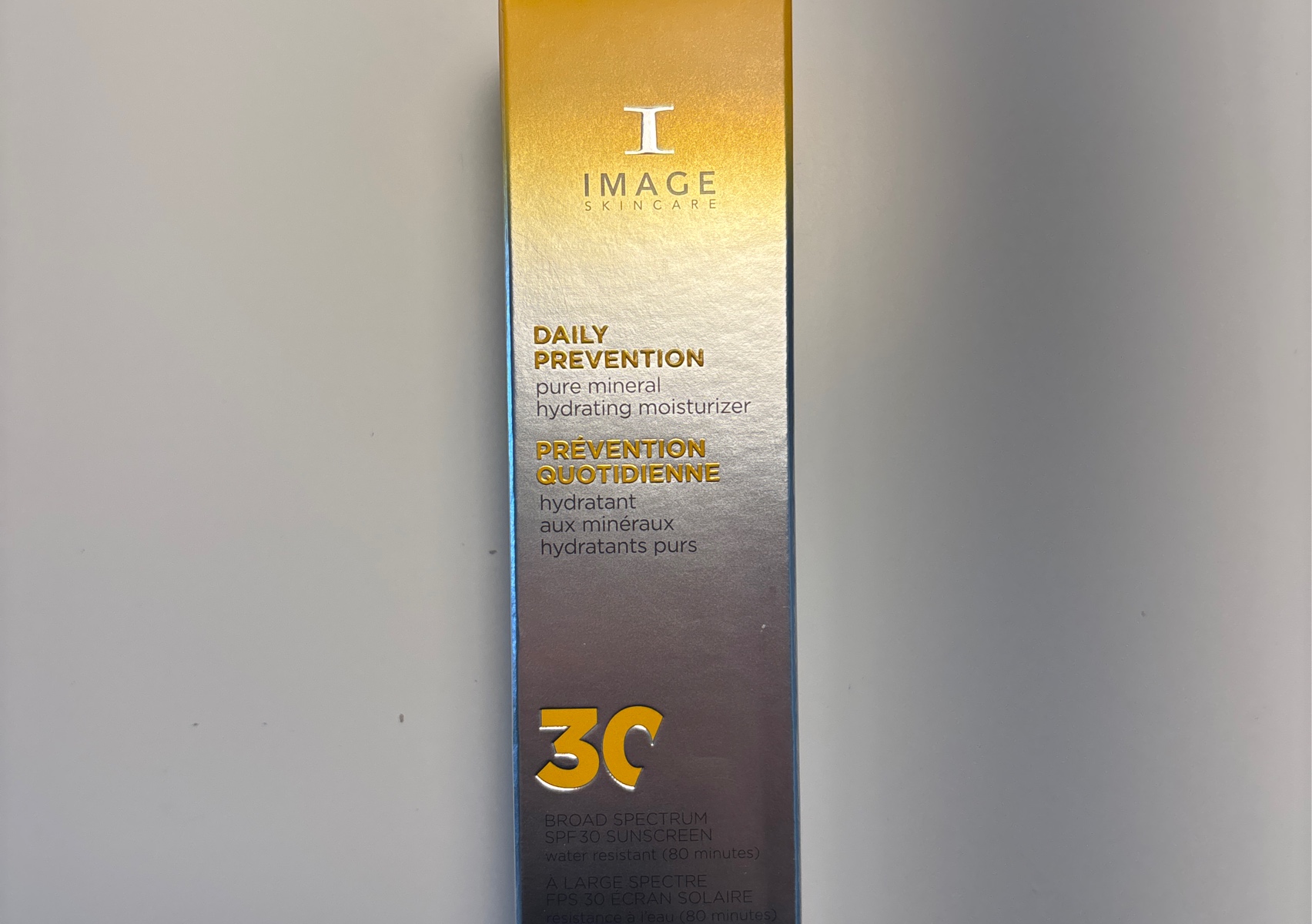 Daily prevention pure mineral hydrating moisturizer SPF30