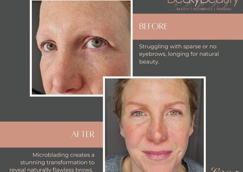 semi permanent (powder or microbladed) brows