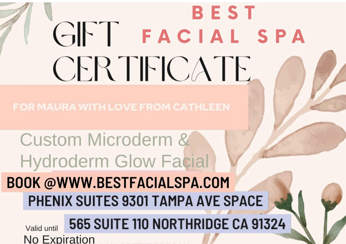 Email or Pick up Certificate 