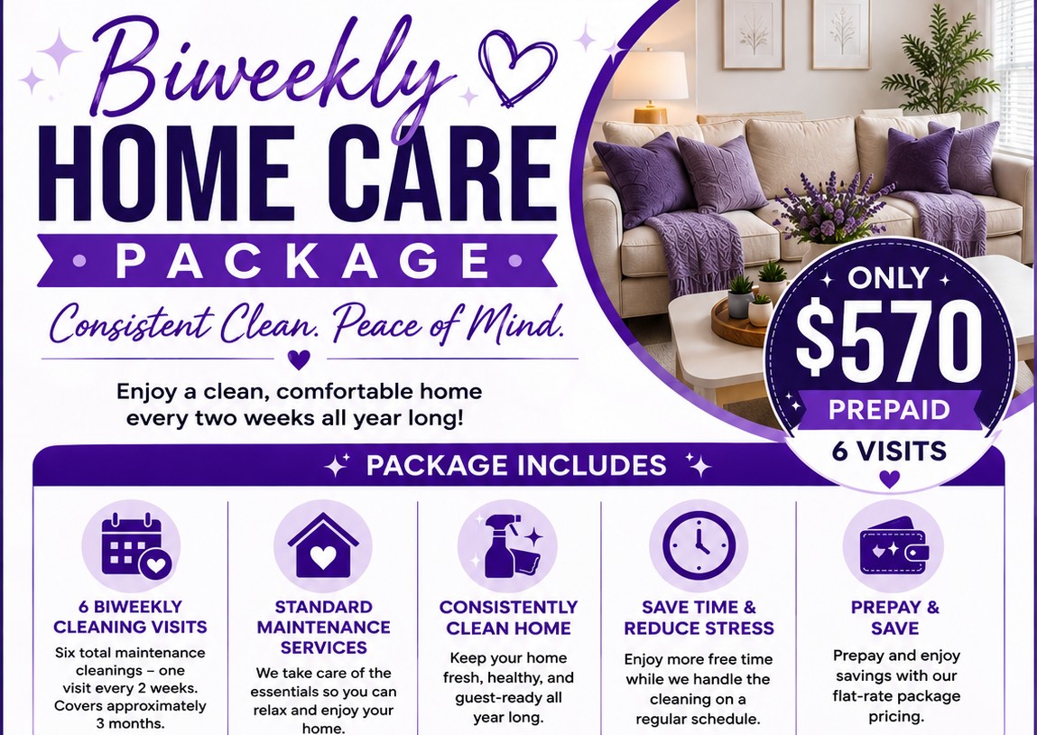 💜 Biweekly Home Care Package — 6 Visits