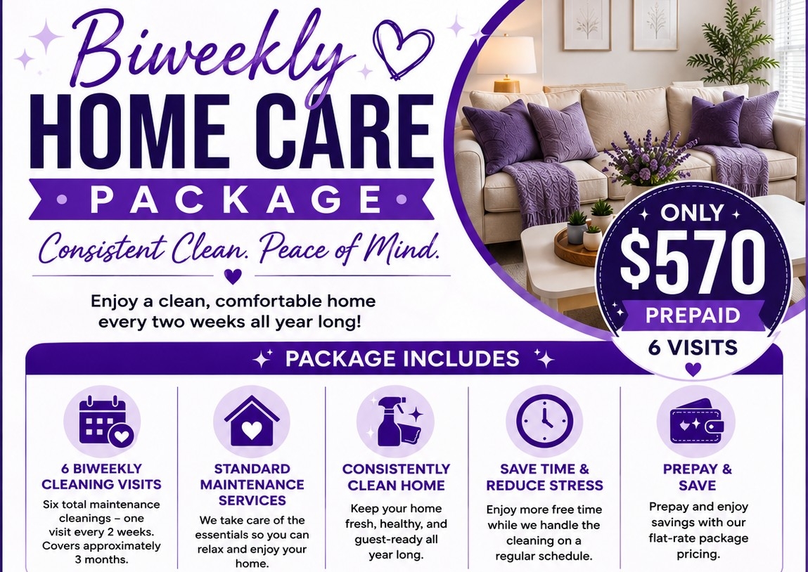 💜 Biweekly Home Care Package — 6 Visits