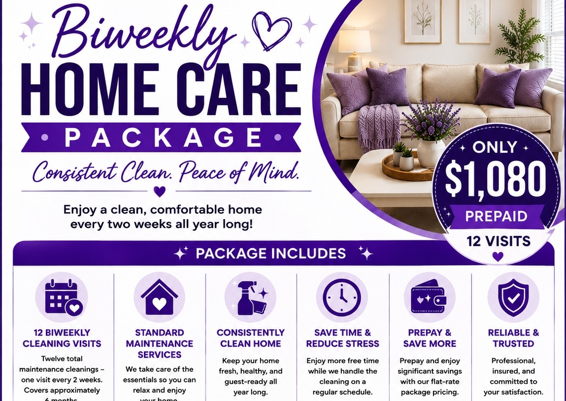 💜 Biweekly Home Care Package — 12 Visits