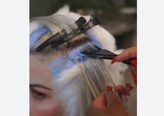 Root Bleach and Tone Process