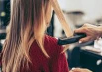 Shampoo wash - blowout style (flat iron)