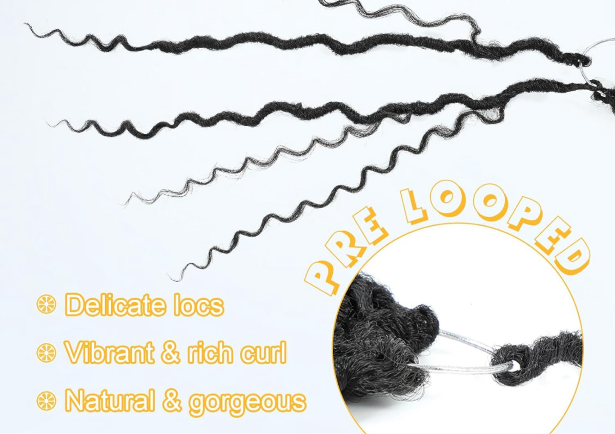 Crochet braids (PRE LOOPED) 