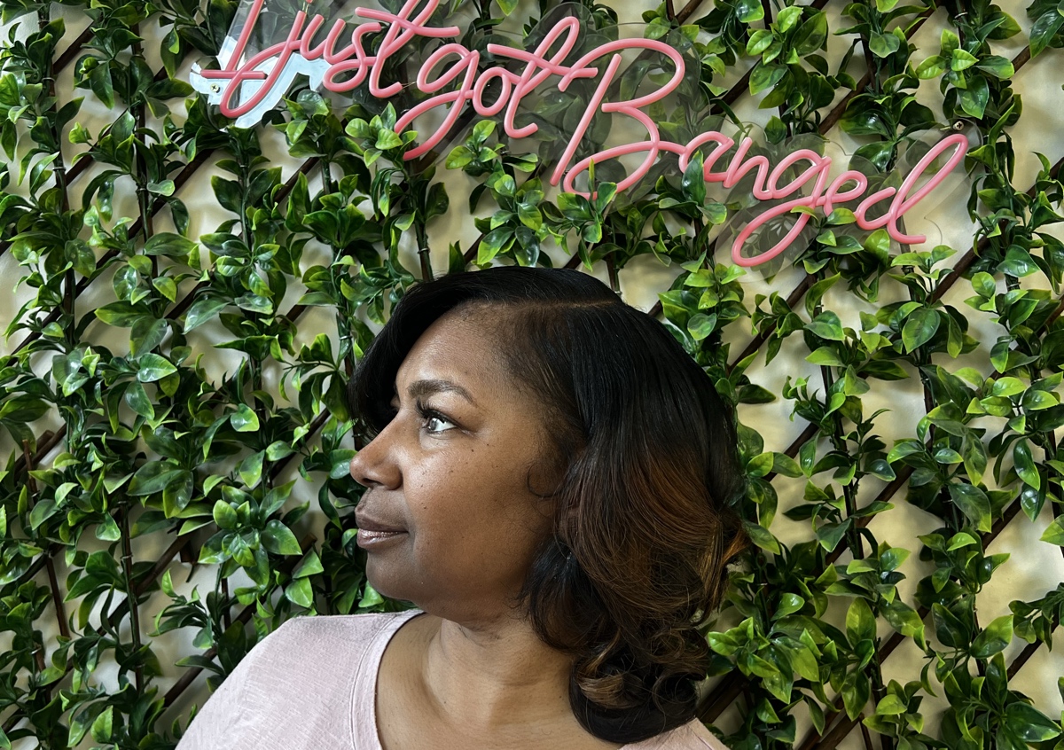 Clip ins with braided foundation (MAKE SURE TO ADD ON YOUR SILK PRESS) or one will be added automatically 