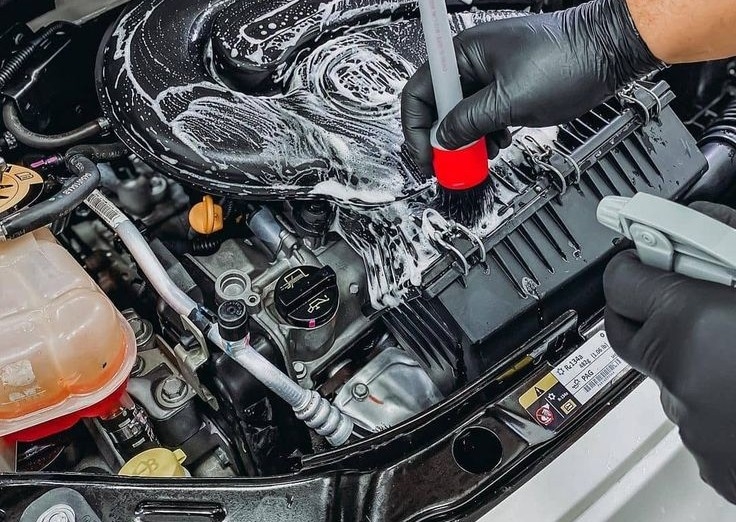 Lavado de motor