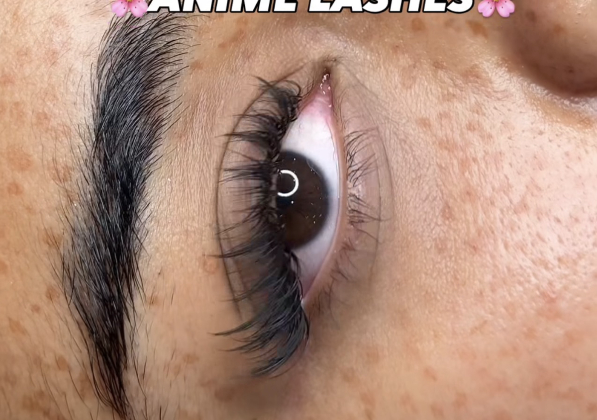Anime eyelash extensions 