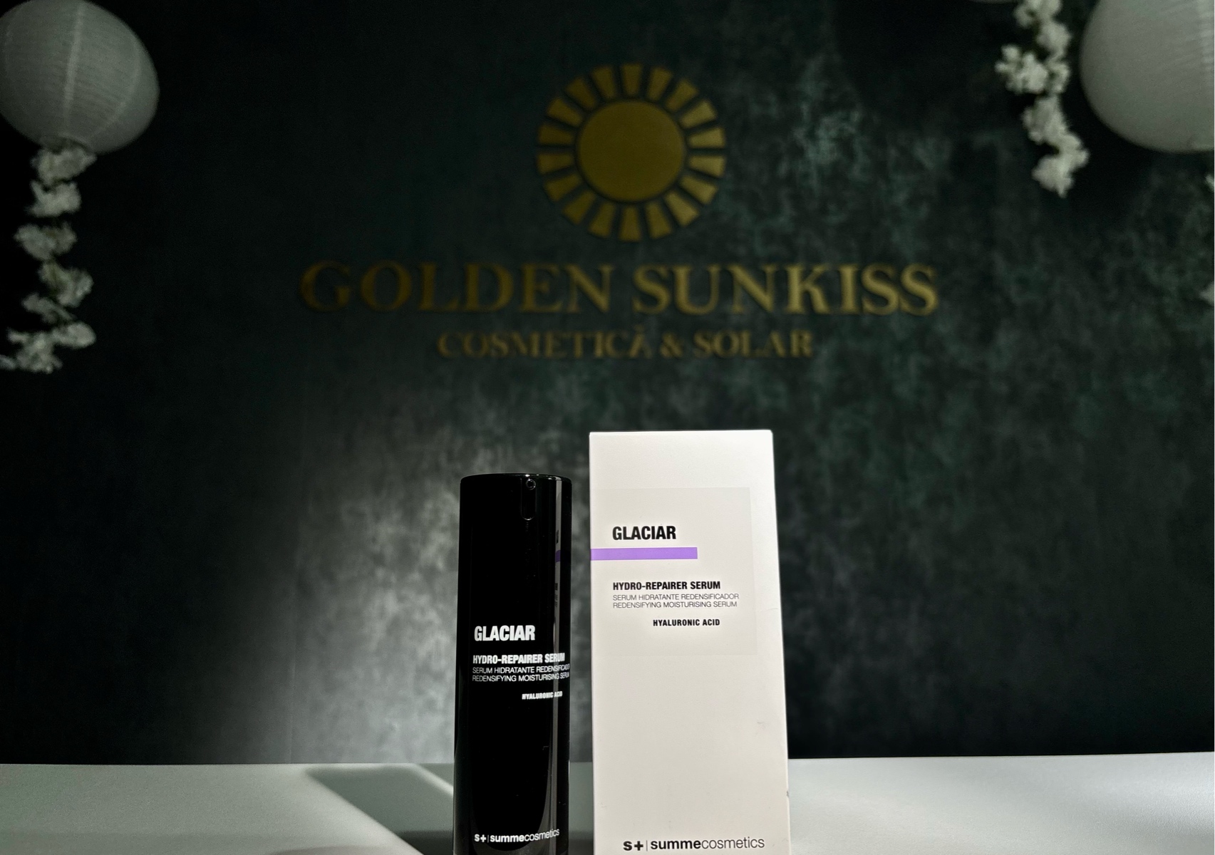 Ser reparator pentru ten uscat Glaciar