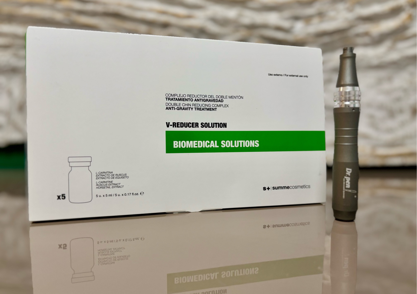 Tratament facial de reducere a bărbiei duble