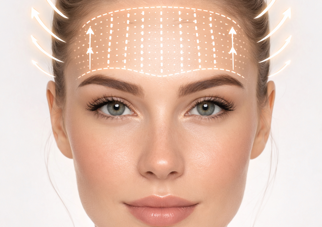 Hifu7D-Frunte (lifting sprâncene & netezire riduri)