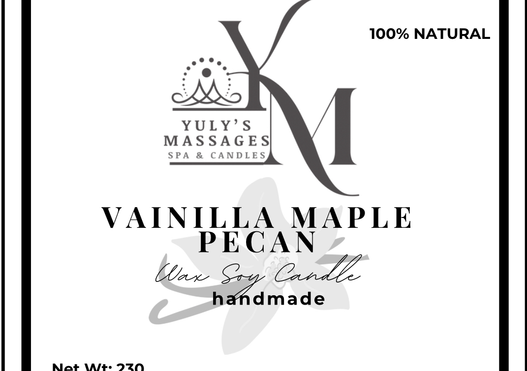 Velas Vainilla Maple Pecan