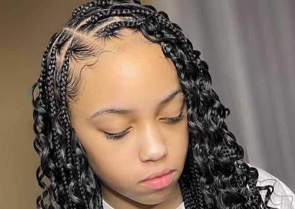 Boho braids butt length (small)