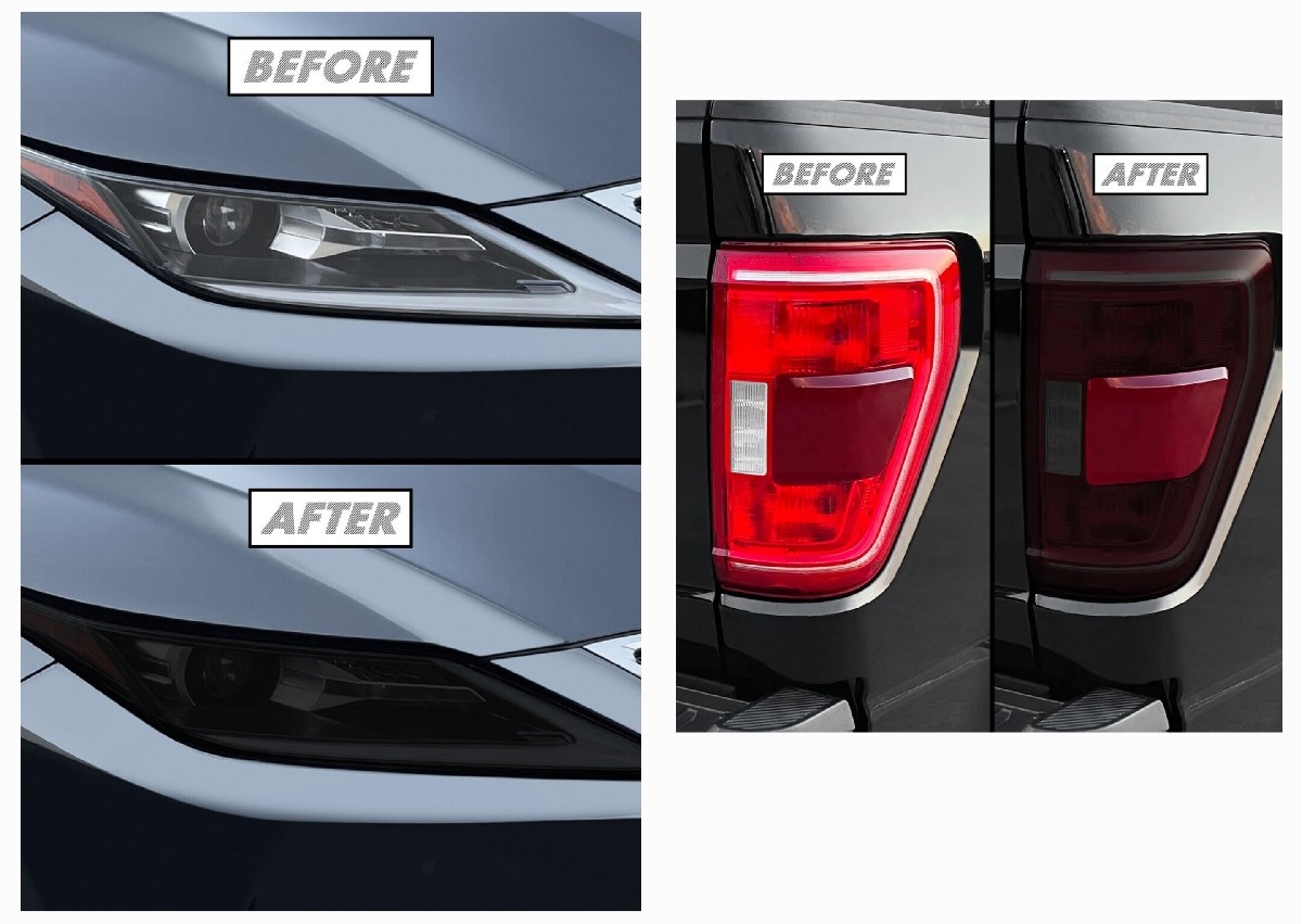 HEADLIGHT & TAILLIGHTS TINTING