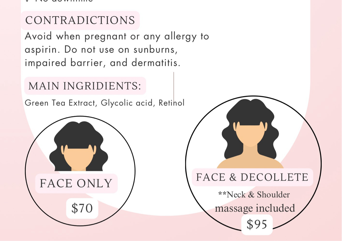 Glow Peel Face & Decollete