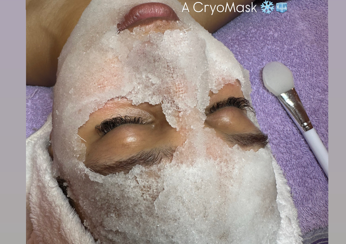 Cryo &Dermaplane facial💆🏻‍♀️❄️🧊