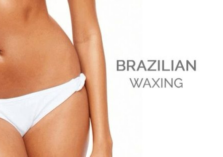 Woman Brazilian wax