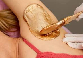Under arm wax