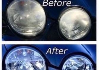 Headlights Restoration with ceramic coating protection (Pair)