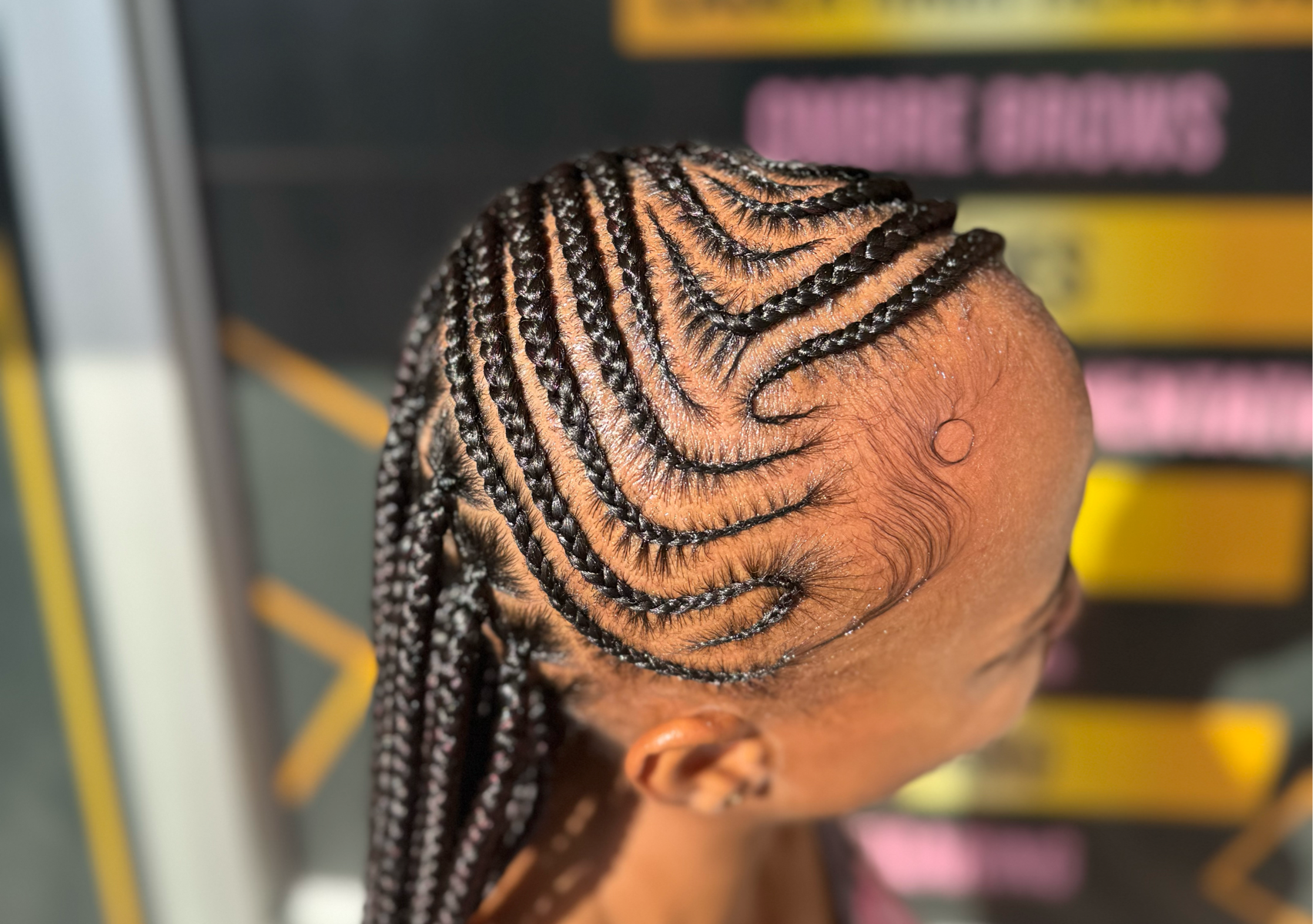 Small Fulani Braids(mid Back)