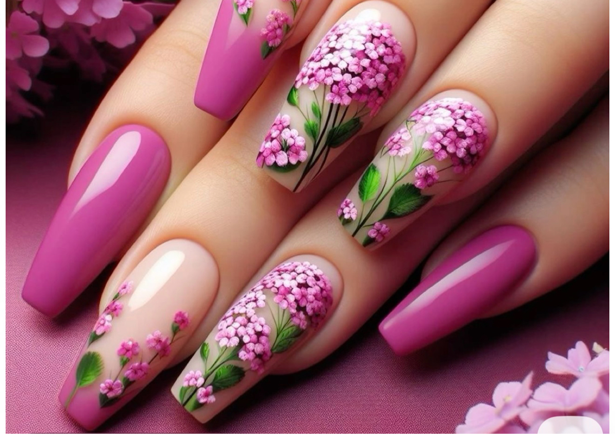 💜Canbio de color en las manos (Gel) M💜