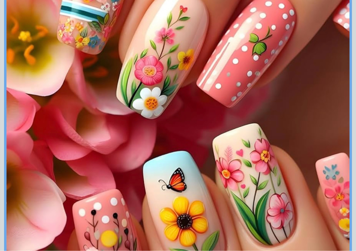 🧡Manicura Gel mujer🧡