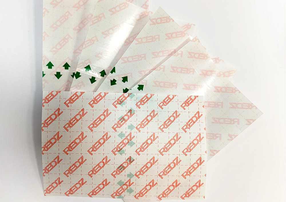 Redz pre cut Second skin 15x10cm