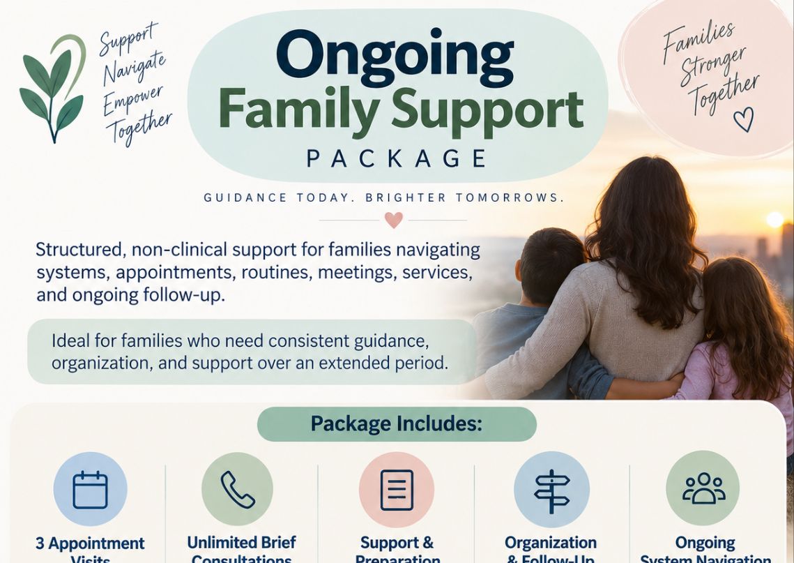 Ongoing Family Support Package-ASD